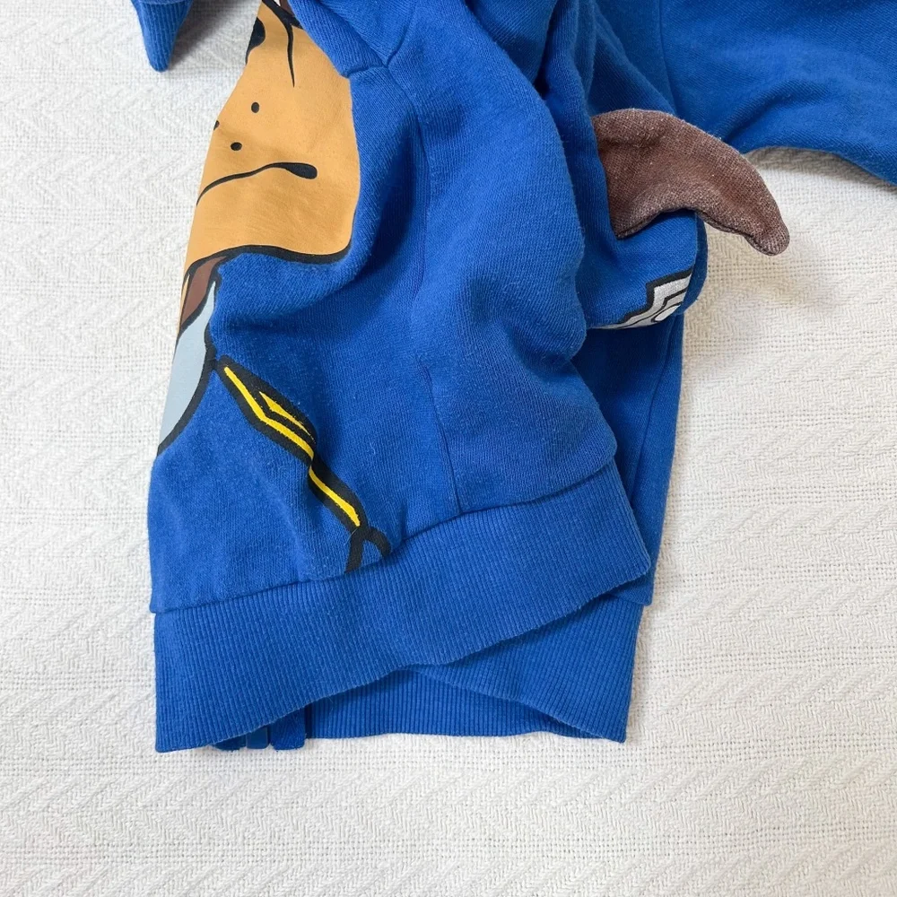 Paw Patrol Chase Jacket Zip Up - 3T - costume, hooded ears, blue, long sleeve